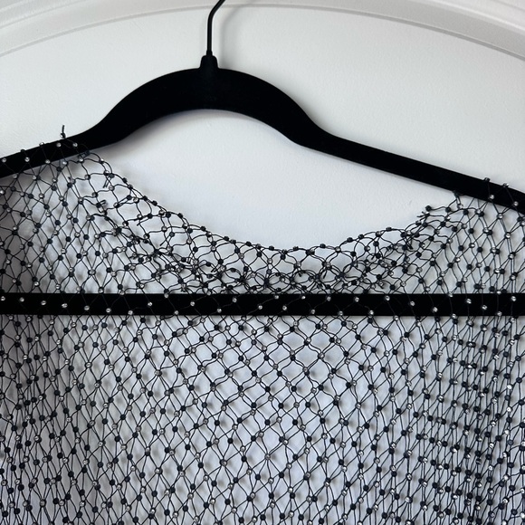 Festival Rhinestone Fish Net Dress - Picture 7 of 8